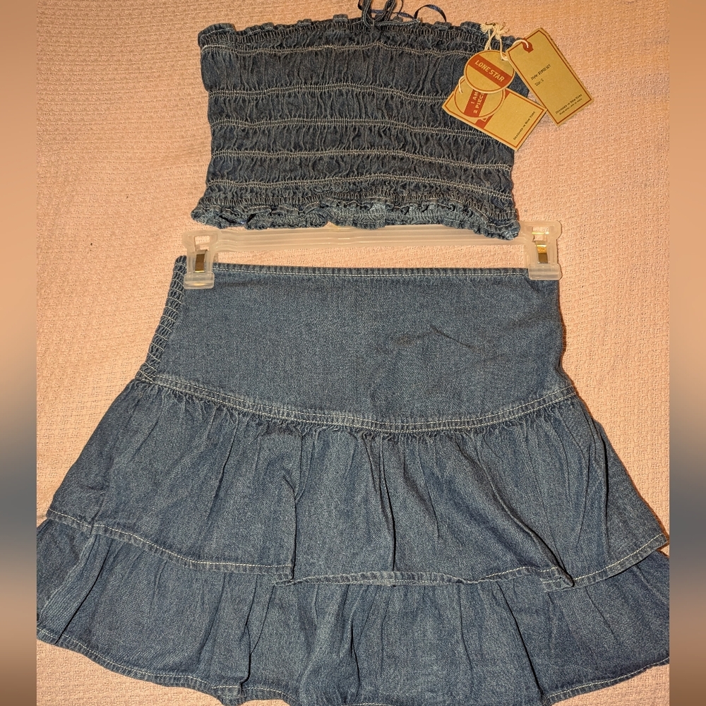 Lonestar Skirt Set Nwt Sm
